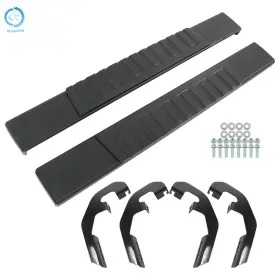 Su855210ku Skyup2018 Black For Silverado Regular Cab 19-24 6 Inch Running Board Nerf Bar Side Step New