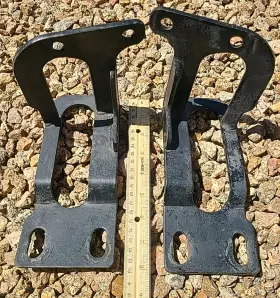 55115hdw Smittybilt Bull Bar Brackets Ford F250 F350 F4 F550 2011-2013 Frontier