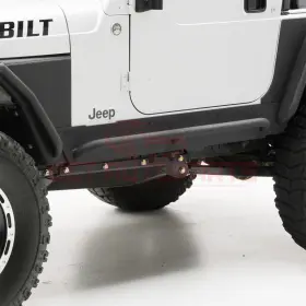 Smittybilt 743593033740 Rocker Panel Guard Round Tube For Jeep Wrangler 97-06 #2