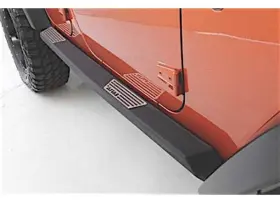 76898 Smittybilt 07-18 Wrangler Jk 4 Door Atlas Xrc Rock Sliders With Step