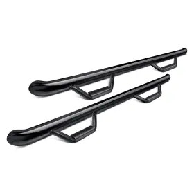 T1678cc-tx Smittybilt - 2 Inch Black Round Nerf Steps