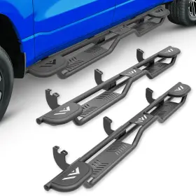 Frrn03501989 Soenboo 3-raised Steps Running Boards For 2024 2025 Toyota Tacoma Double And Crew Cab