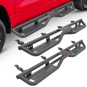 Trrb022020456 Soenboo For Toyota Tundra Crew Max Cab 2007-2021 6ftft Heavy-duty Steel Running Boards
