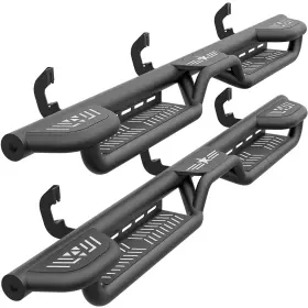 Trrn028004456 Soenboo Running Boards 3-raised Steps For 2007-2018 Silverado And Sierra 1500 Extended Cab
