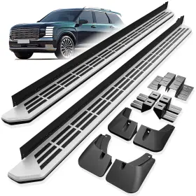 Trrn029004456 Soenboo 500lbs Side Steps Running Boards Nerf Bars Pedals For 2026 Hyundai Palisade Trrn029004456 Soenboo 500lbs Side Steps Running Boards Nerf Bars Pedals For 2026 Hyundai Palisade