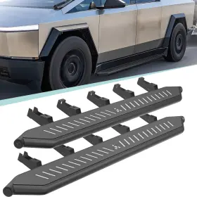 Tsrg030145123 Soenboo Running Boards Side Step For 2024 2025 2026 Tesla Cybertruck Nerf Bars 2pcs