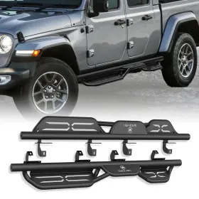 Xrrn050052133 Soenboo Running Boards Side Steps Nerf Bar Plates For 2020-2025 Jeep Gladiator Jt 4 -dr