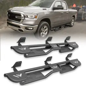 Xrtc055010789 Soenboo For 2019-2025 Ram 1500 New Body Double Cab 3- Raised Steps Running Boards