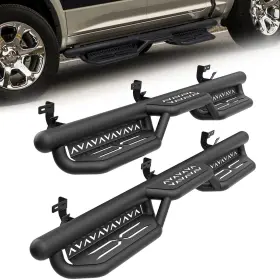 Xsrn060014357 Soenboo Side Steps Running Boards For 2010-2024 Ram 2500 And 3500 Crewcab Bolt-on Nerf Bar