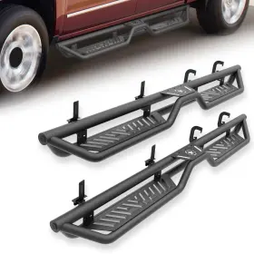 Xsrn060113357 Soenboo Side Steps Running Boards For 2007-2019 Silverado And Sierra 2500 3500 Crew Cab