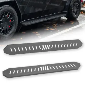 Xsrn060141357 Soenboo Running Boards Exterior Brackets Nerf Bar Step Rails For 24-25 Tesla Cybertruck