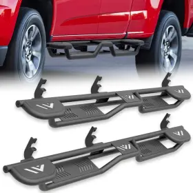 Xsrn065006357 Soenboo Three Raised Steps Running Boards For 15-2025 Chevy Colorado &gmc Canyon Crewcab