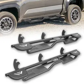 Xsrn065019357 Soenboo Three Raised Steps Running Boards For 2024 2025 Toyota Tacoma Double And Crew Cab