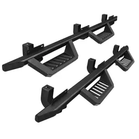 Odjaal1415 Soeon 6 Inch Powder Coated Running Boards For 2007-2018 Jeep Wrangler Jl Side Steps 2 Pcs