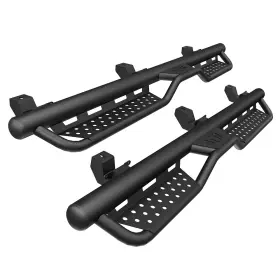 Sbwa07102a Soeon 6 Inch Running Boards For 18-25 Jeep Wrangler Jl Utility Drop 4 Doors Side Steps 2pcs