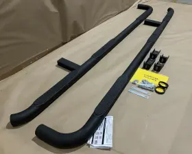52-574-b Spark Unboxed Nerf Side Step Bars 2015-2018 Silverado Sierra Crew Short Bed