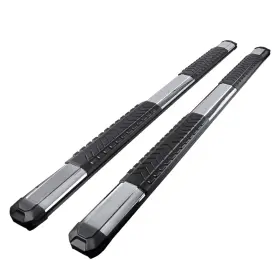 Ssb5sb-siv07ccss-wb Spec-d Tuning Fits 2007-2018 Silverado Crew Cab 5 Nerf Bara Side Step Running Boards