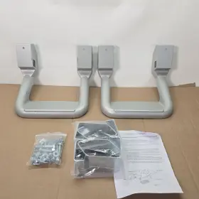 Spt-sstep-ss-2 Speedracingturbo Set Of 4 Silver Aluminum Truck Side Step Nerf Bar Or Truck/suv/pickup Jeep Dodge