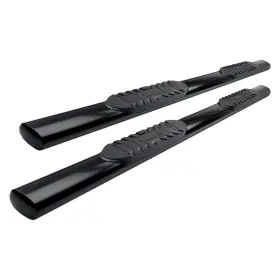 413709b Steelcraft For Ford F-150 09-14 5 Inch Cab Length Black Oval Straight Side Bars