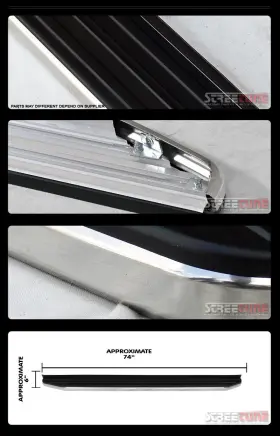 Strbwbjour09vpch001 Streetune For 09-19 Journey 6 Inch Aluminum Stainless Chrome Trim Side Step Running Boards Vp #3