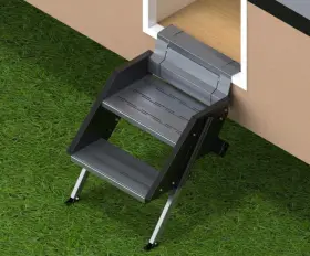 4102a Suburban Manufacturing Rv Stow Away Steps 2 Step Wide