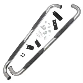 Sum-71000417 Summit Racing Step Bars Ss Steel Polished Fits Dodge Ram 1500 Crew Cab Pair
