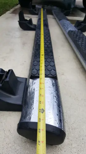 D39s0832 Super Drive For 2009-2018 Dodge Ram 1500 Quad Cab 4 Inch Curved Nerf Bar Side Step Running Board
