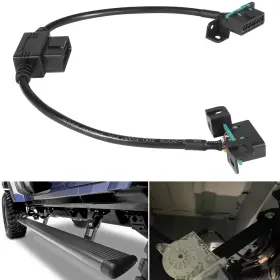 76404-01a Sv-motor Svqp1560 Plug-n-play Pass Through Harness For Powersteps Running Boards Obdii