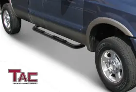Fn4400 Tac Truck Accessories Company Side Steps Fit 2015-2024 Ford F150 Super Cab 2017-2024 F250 / F350 #2