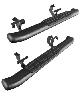 T40-22a-c400t Tac Truck Accessories Company Side Steps Running Boards Fit 20182024 Jeep Wrangler Jl 2 Door Suv 4.25 Inch Ova