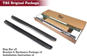 Tac-jwb-009 Tac Truck Accessories Company Running Boards For 2022-2025 Jeep Grand Cherokee Steps Select Models