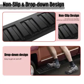 Tq-dc19-b Tenchimn 6 Inch Running Boards For 2019-2023 Ram 1500 New Body Style Crew Cab Side Nerf Bars #3