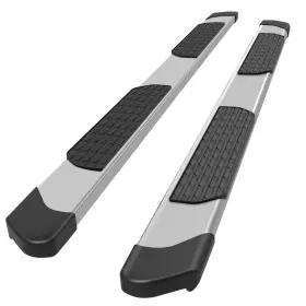 Theoneusve8017 Tiezful 6.29 Inch Running Boards Fits19-24 Silverado/sierra 1500 2500 Crew Cab Side Step Bar