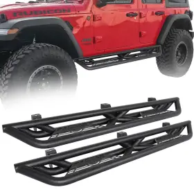 Tmy.c002 Tokmowin Unique Running Boards Fit 2018-2024 Jeep Wrangler Jl 4 Door Side Steps Nerf Bars