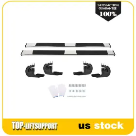 Ad17724001v Top-liftsupport 5 Inch Step Nerf Bar Running Boards S/s For 2004-2014 Ford F150 Super/extended Cab