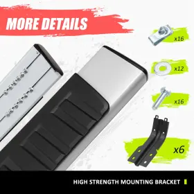 Tsk-stepbztl8065t2 Top Street King 6 Inch Factory Style Aluminum Step Bar Running Board For Ford F-series Sd 99-16 Pair #3
