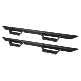 Sbms-wran074d-mb-601 Topline Autopart Matte Black Modular Drop Step Side Nerf Bars Rail Running Boards Compatible With
