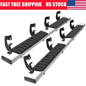 Jc10149 Topwinet 6 Inch Running Board For 07-18 Silverado Sierra 1500 Crew Cab 07-19 2500hd Side Step