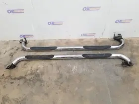 122.to1803 Toyota 03 2003 Tacoma Running Board Set Chrome Crew Cab #2