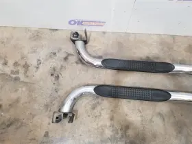 122.to1803 Toyota 03 2003 Tacoma Running Board Set Chrome Crew Cab #3
