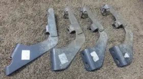 Pt212-3407d Toyota 2007 2020 Tundra Step Running Board Oem Mounting Metal Bracket 3 Pcs #2