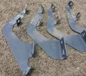 Pt212-3407d Toyota 2007 2020 Tundra Step Running Board Oem Mounting Metal Bracket 3 Pcs #3