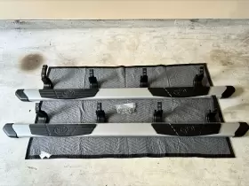Pt925-34224 Toyota 2022 - 2024 Tundra Crewmax Oem Running Boards- Silver Powder Coat