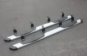 Pt925-34225 Toyota Oem Genuine 2022-2024 Tundra Silver Tube Step Running Boards