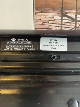 Pt938-89200 Toyota Genuine 4runner Trail Edition Black Running Boards #3