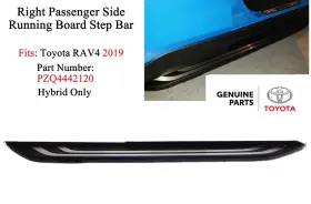 Pzq4442120 Toyota Genuine Rav4 2019 Right Passenger Side Running Board Step Bar