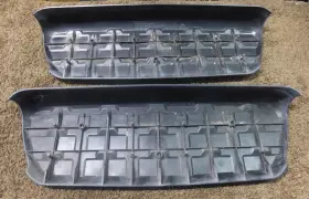 T0215-000 Toyota 2007 2020 Tundra Step Running Board Plastic Trim Pad Pair Oem #3