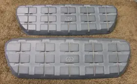 T0215-000 Toyota 2007 2020 Tundra Step Running Board Plastic Trim Pad Pair Oem