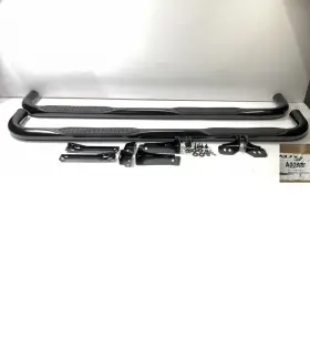 A0030b Trailfx 3 Inch Round Tube Side Step Nerf Bars 07-19 Silverado 1500 2500 3500