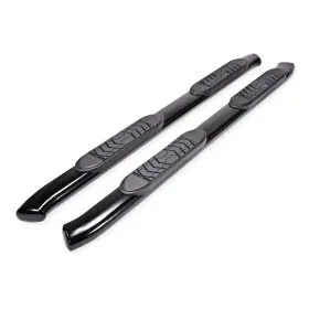A7064b Trailfx Steel Oval Black Powder Coated Nerf Bar 07-18 Silverado Sierra